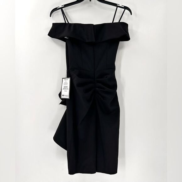 XSCAPE Off The Shoulder Sheath Dress - Picture 3 of 6